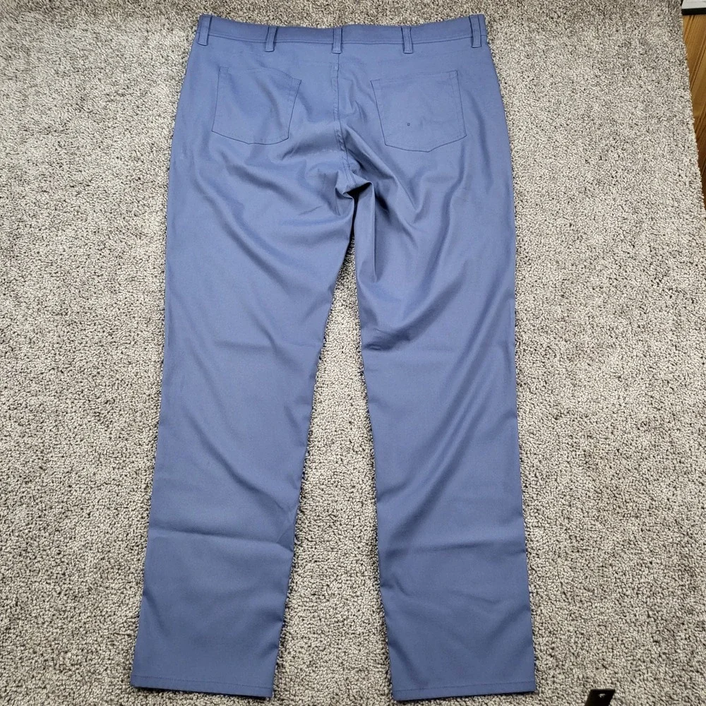 Stitch Golf Britches Mens 38x32 Slate Blue Performance Pants 231SA5003 Techwear